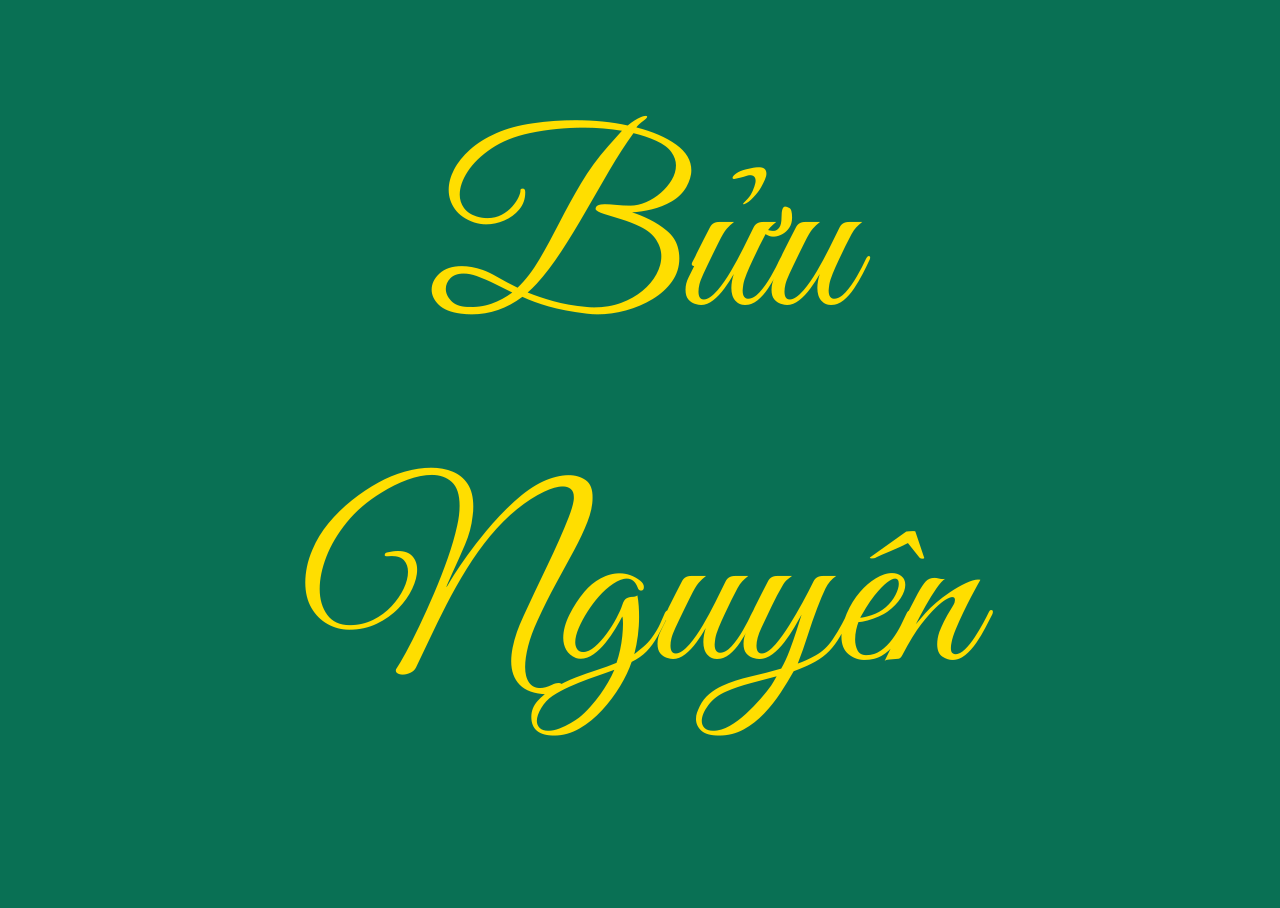 Meaning of Trần Bá Bửu Nguyên name