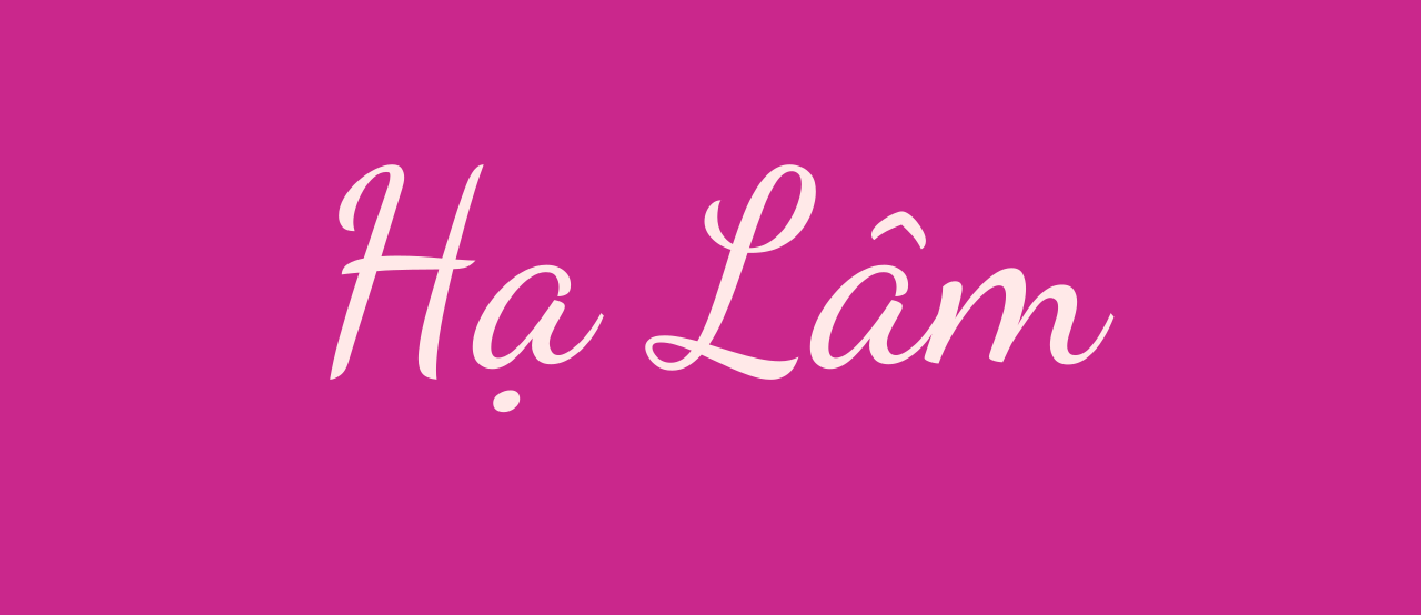 Meaning of Trần Thảo Hạ Lâm name