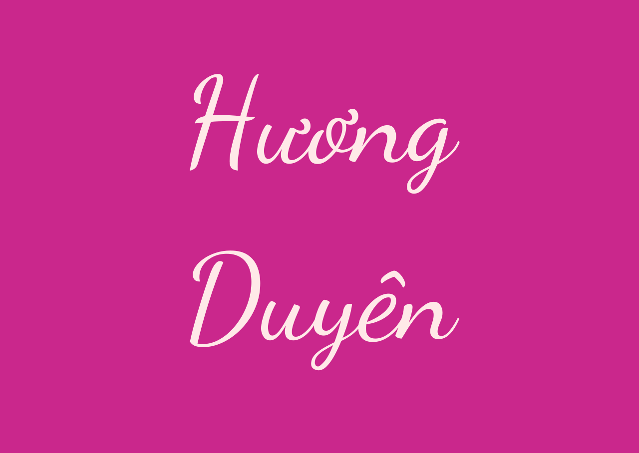 Meaning of Trần Mạnh Hương Duyên name