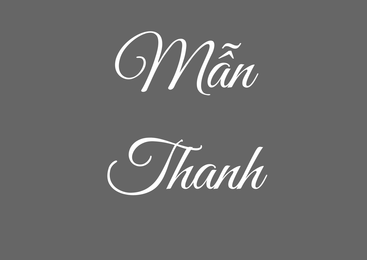 Meaning of Trần My Mẫn Thanh name