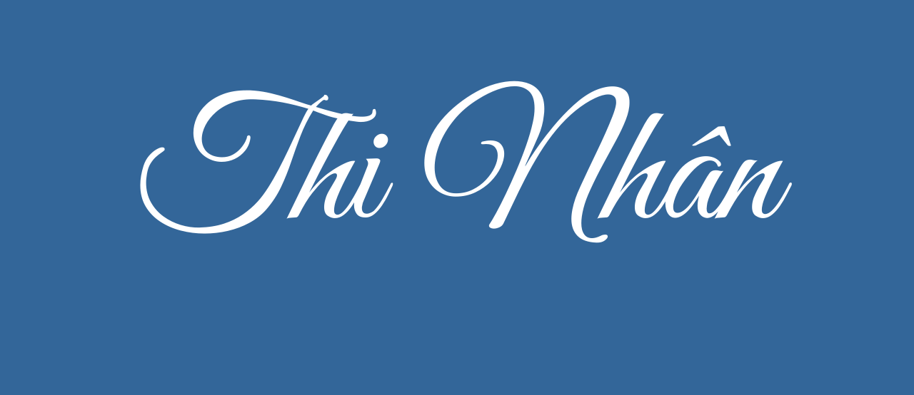 Meaning of Trần Minh Thi Nhân name