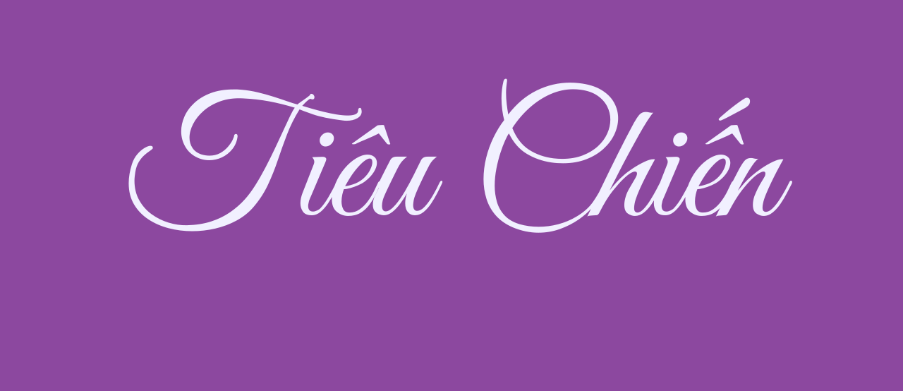 Meaning of Trần Bá Tiêu Chiến name
